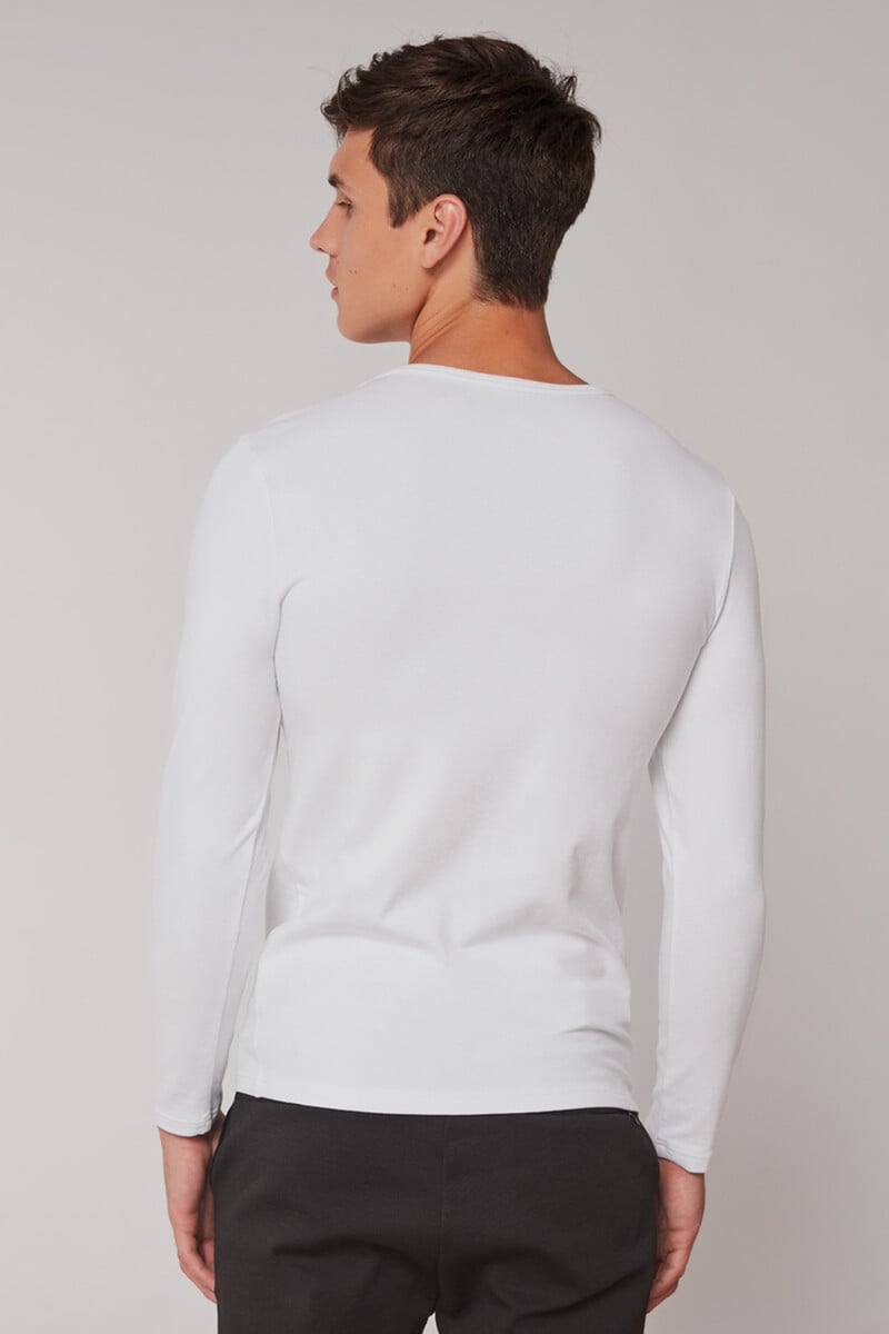 Cortefiel Camiseta Térmica Manga Larga Hombre