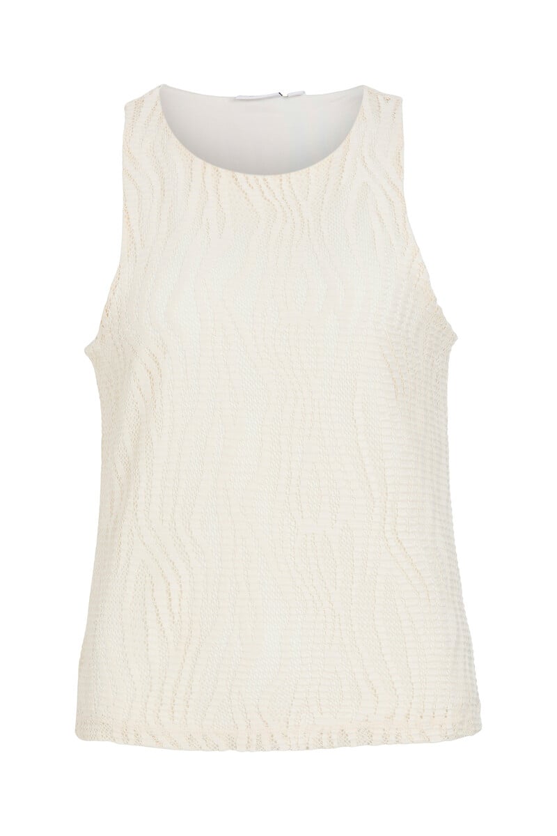 Cortefiel Camiseta tirantes encaje