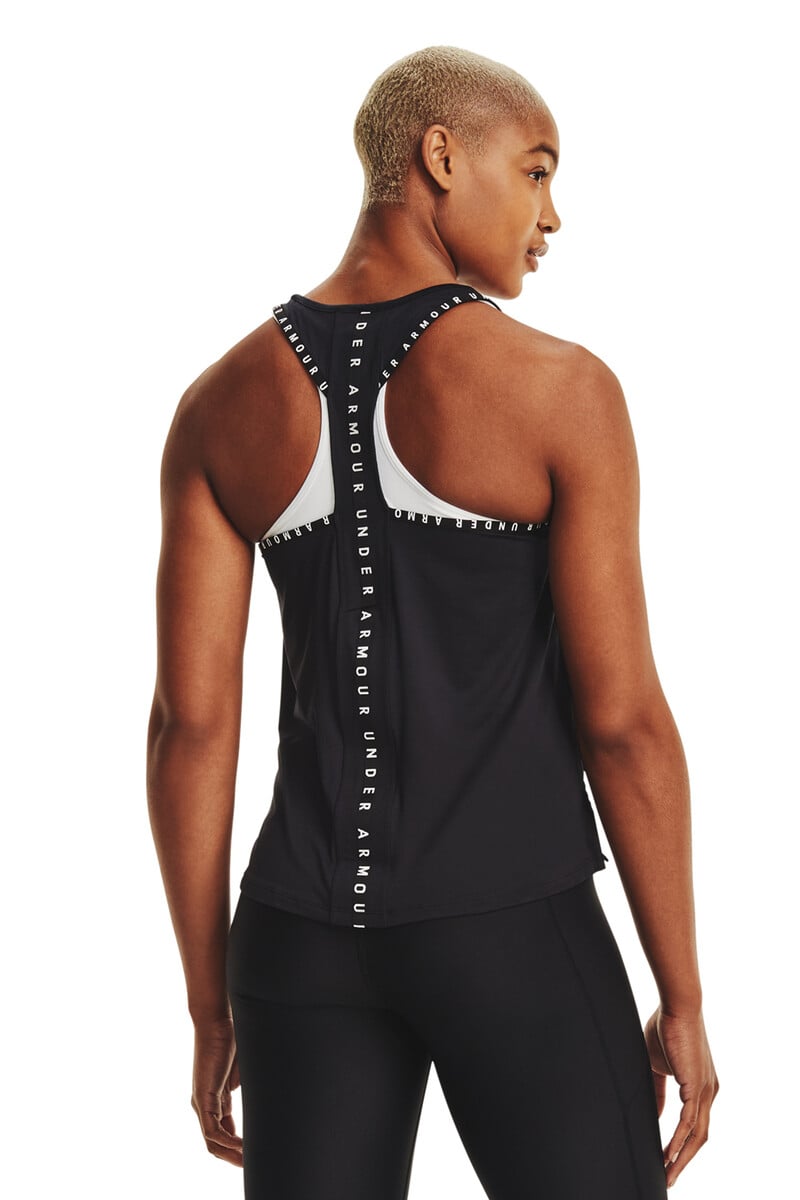 Cortefiel Camiseta Tirantes Negra