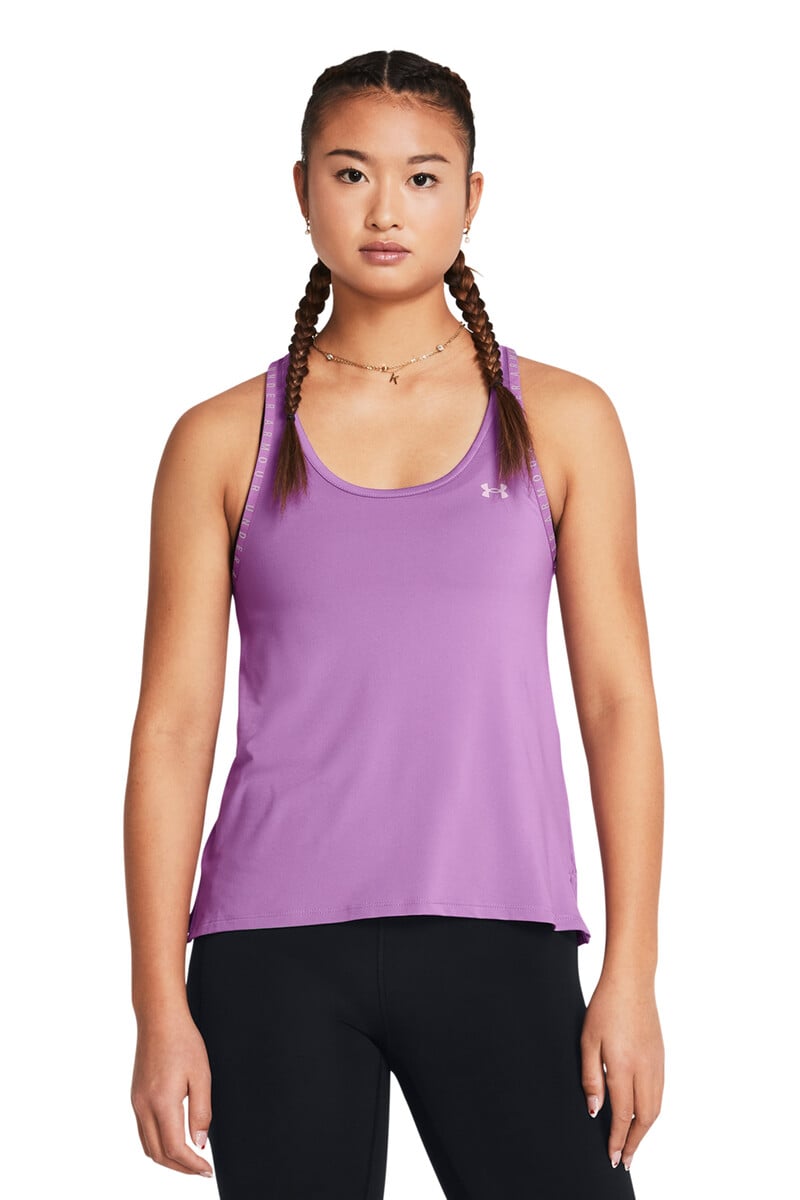Cortefiel Camiseta Tirantes púrpura