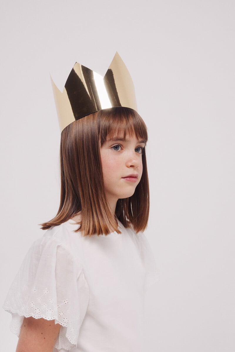 Cortefiel Camiseta Volantes Niña