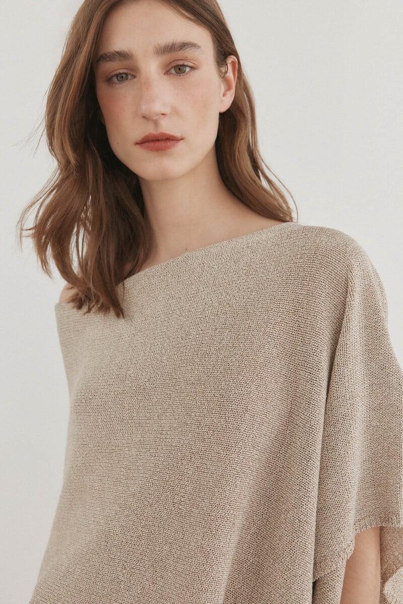 Cortefiel Capa De Punto Fantasía