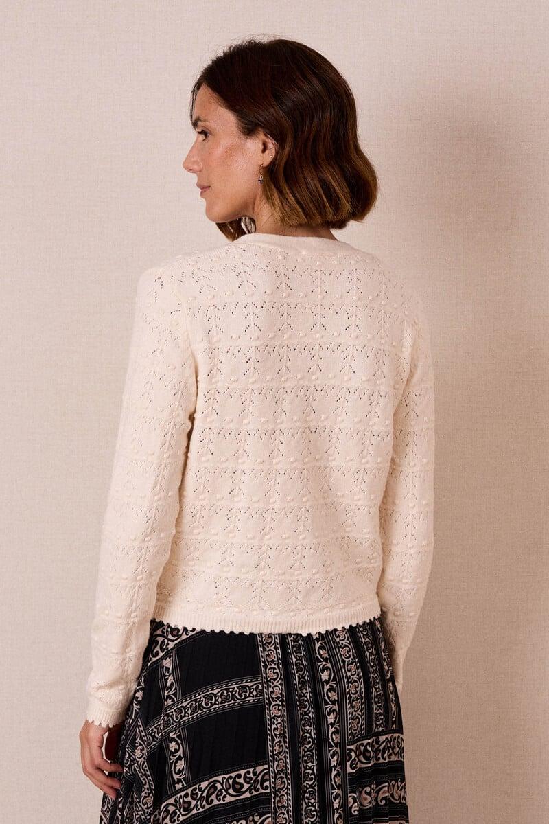 Cortefiel Cardigan Boton Vitina