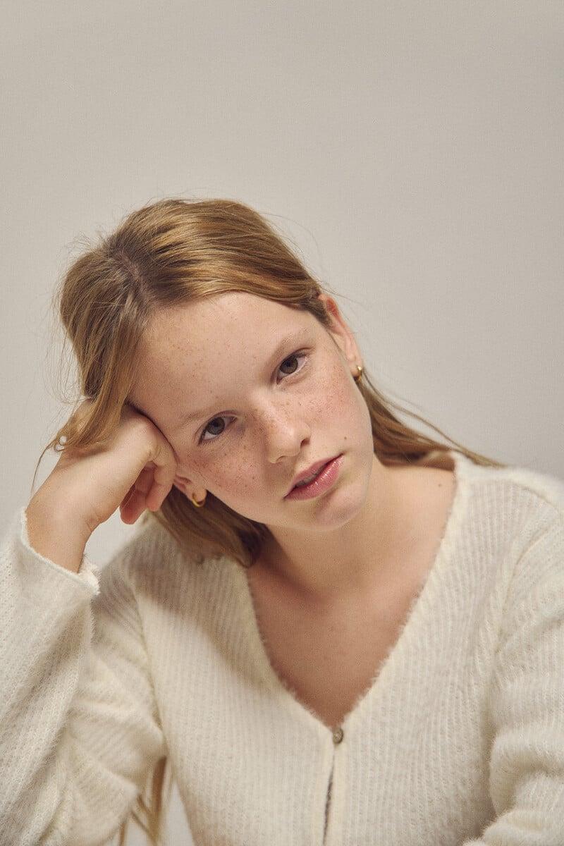 Cortefiel Cardigan Botones Niña