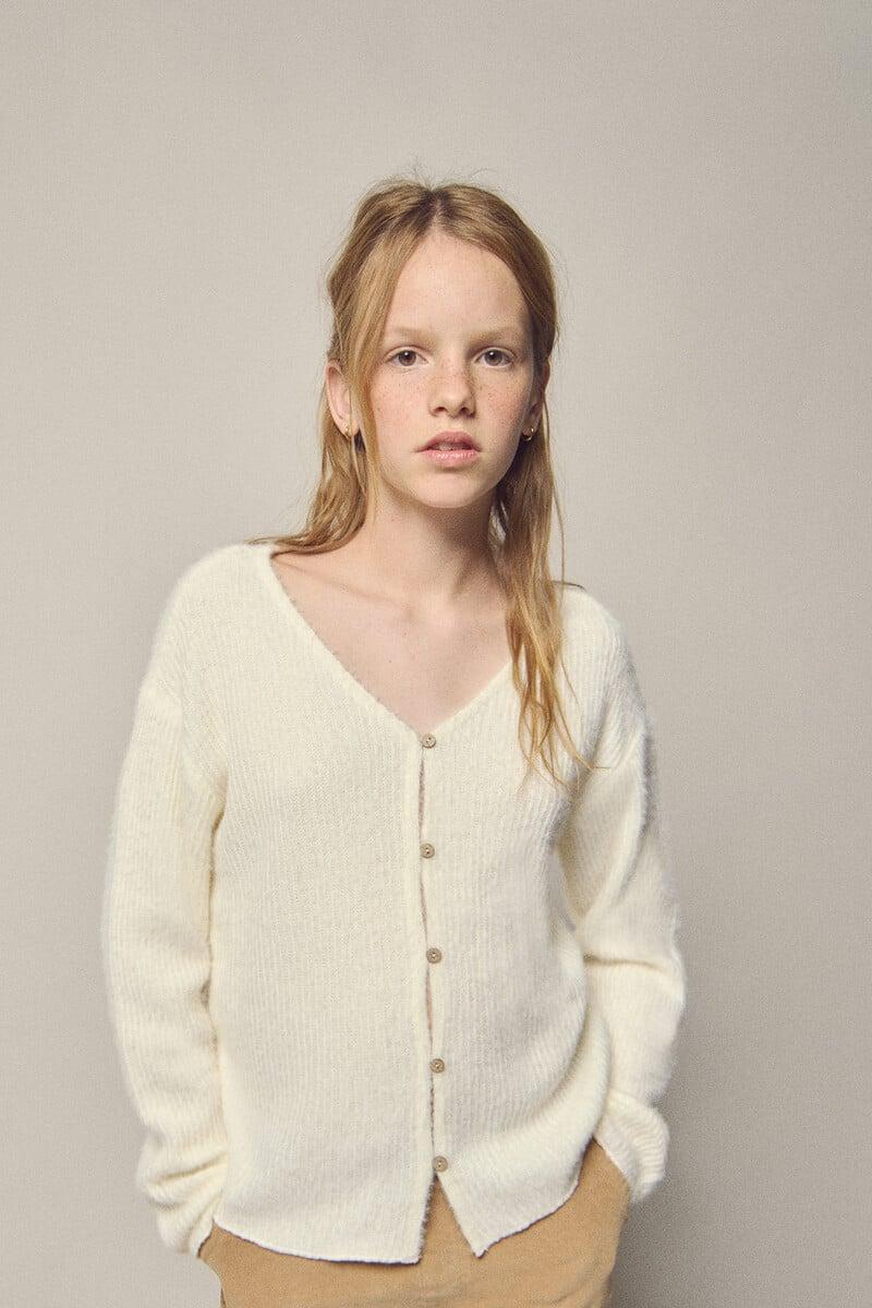 Cortefiel Cardigan Botones Niña
