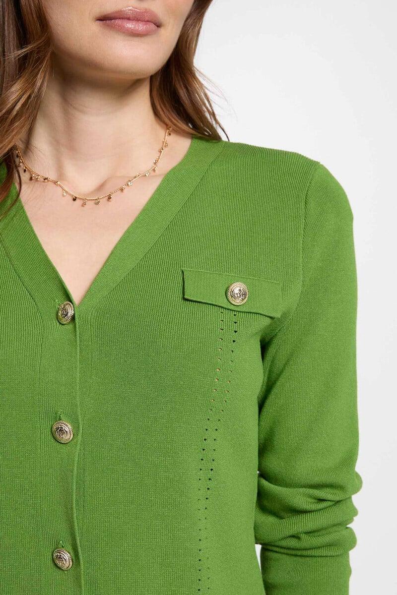 Cortefiel Cárdigan Con Escote En V