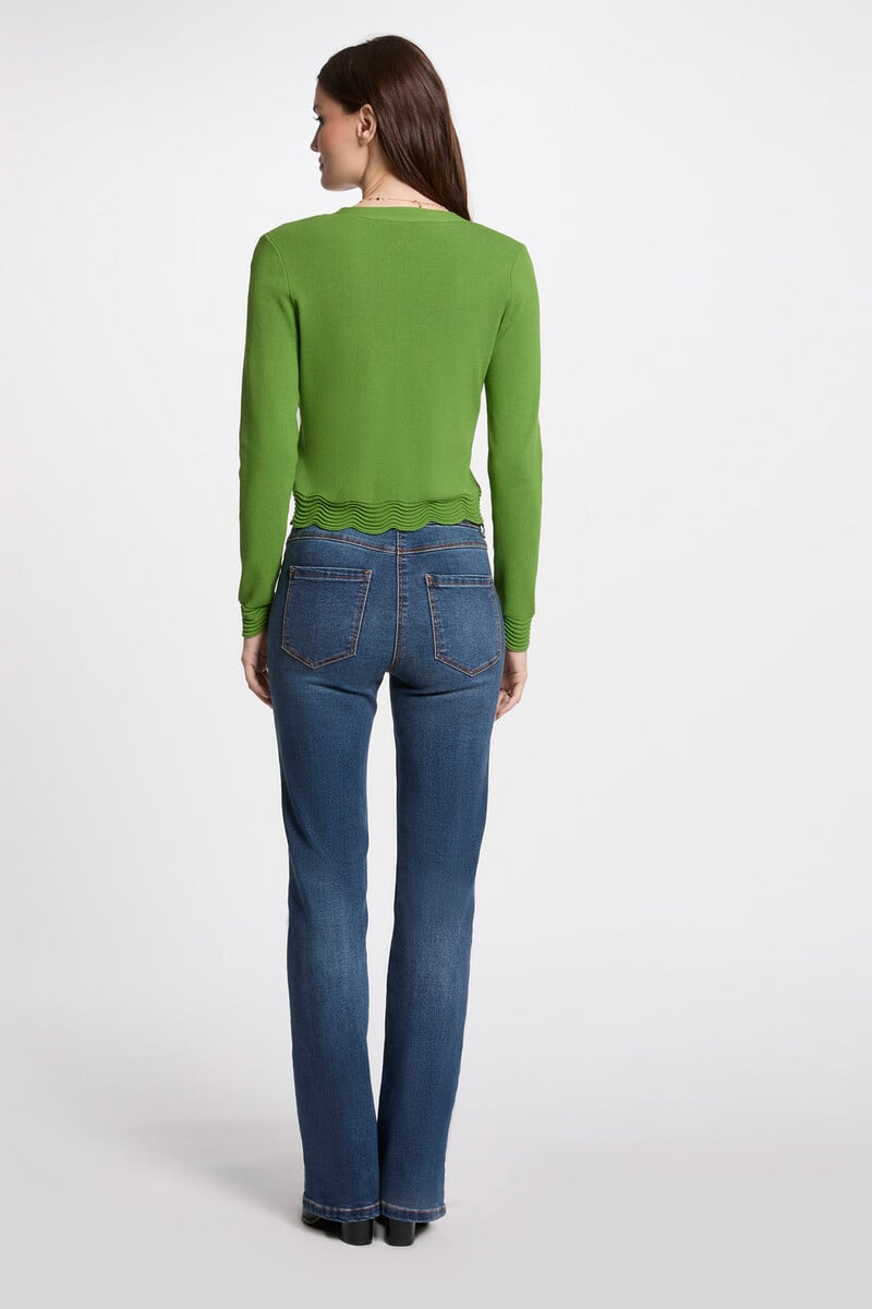 Cortefiel Cárdigan Con Escote En V