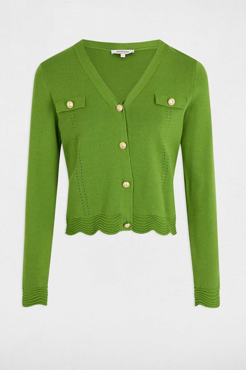 Cortefiel Cárdigan Con Escote En V