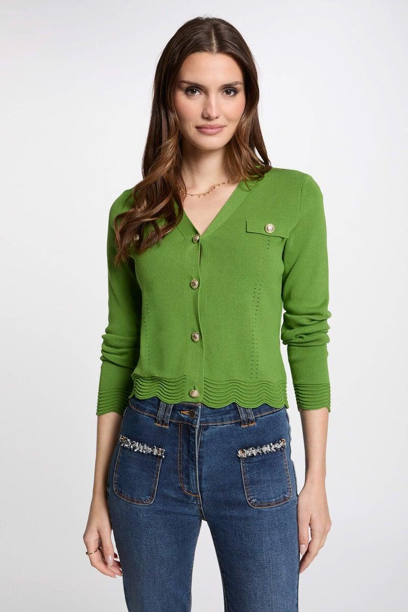 Cortefiel Cárdigan con escote en V