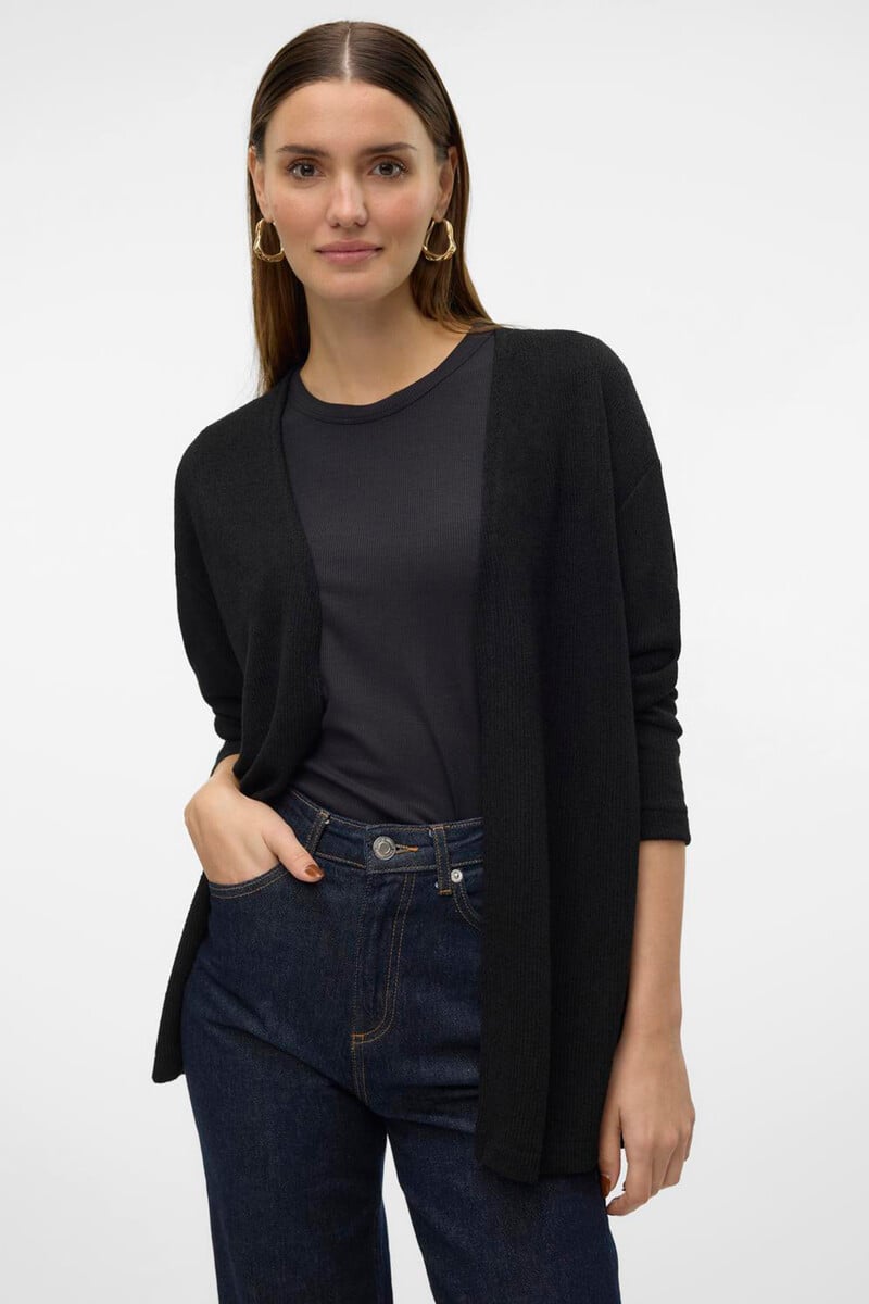 Cortefiel Cardigan corto punto fino