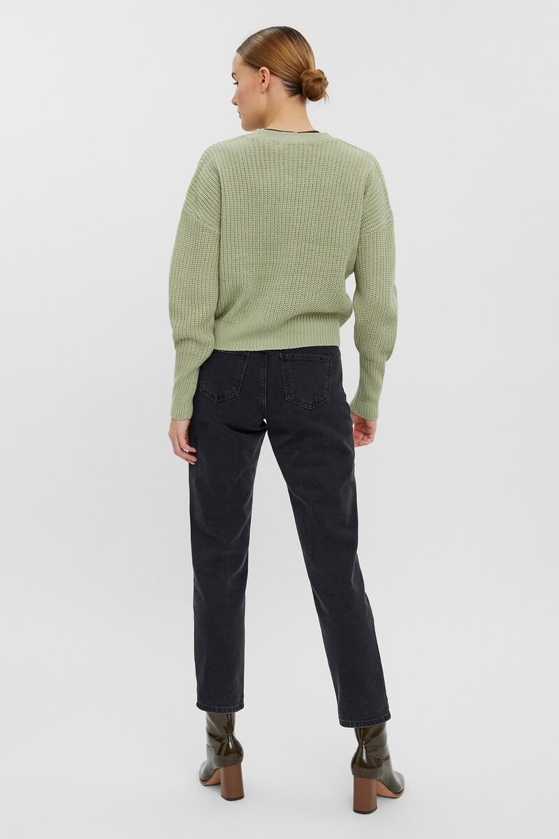 Cortefiel Cárdigan De Manga Larga Con Botones