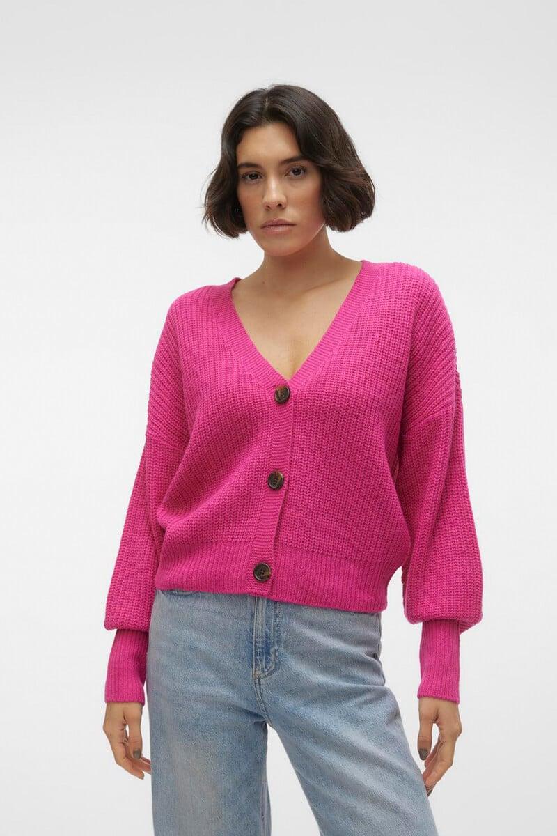 Cortefiel Cárdigan de manga larga con botones