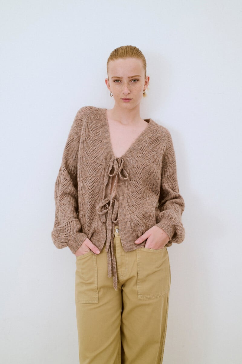 Cortefiel Cardigan lana lazadas