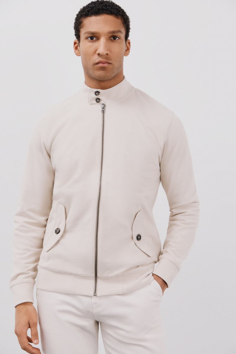 Cortefiel Cárdigan lavada estructura