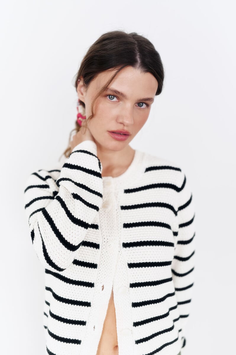 Cortefiel Cardigan "Mayan Wave"
