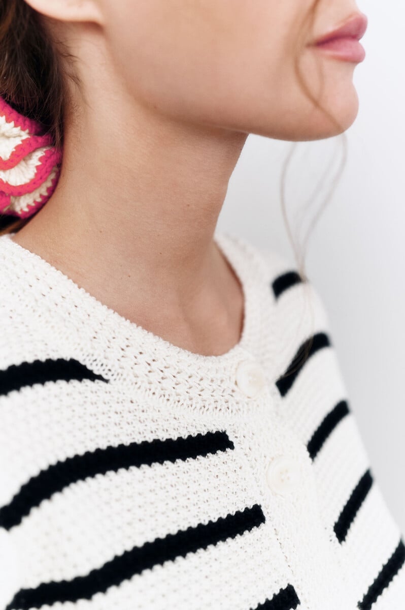 Cortefiel Cardigan "Mayan Wave"