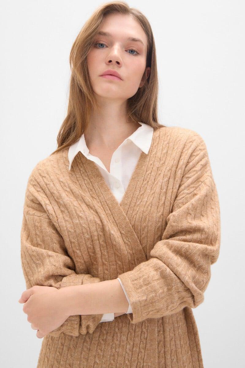 Cortefiel Cardigan Ochos Suave