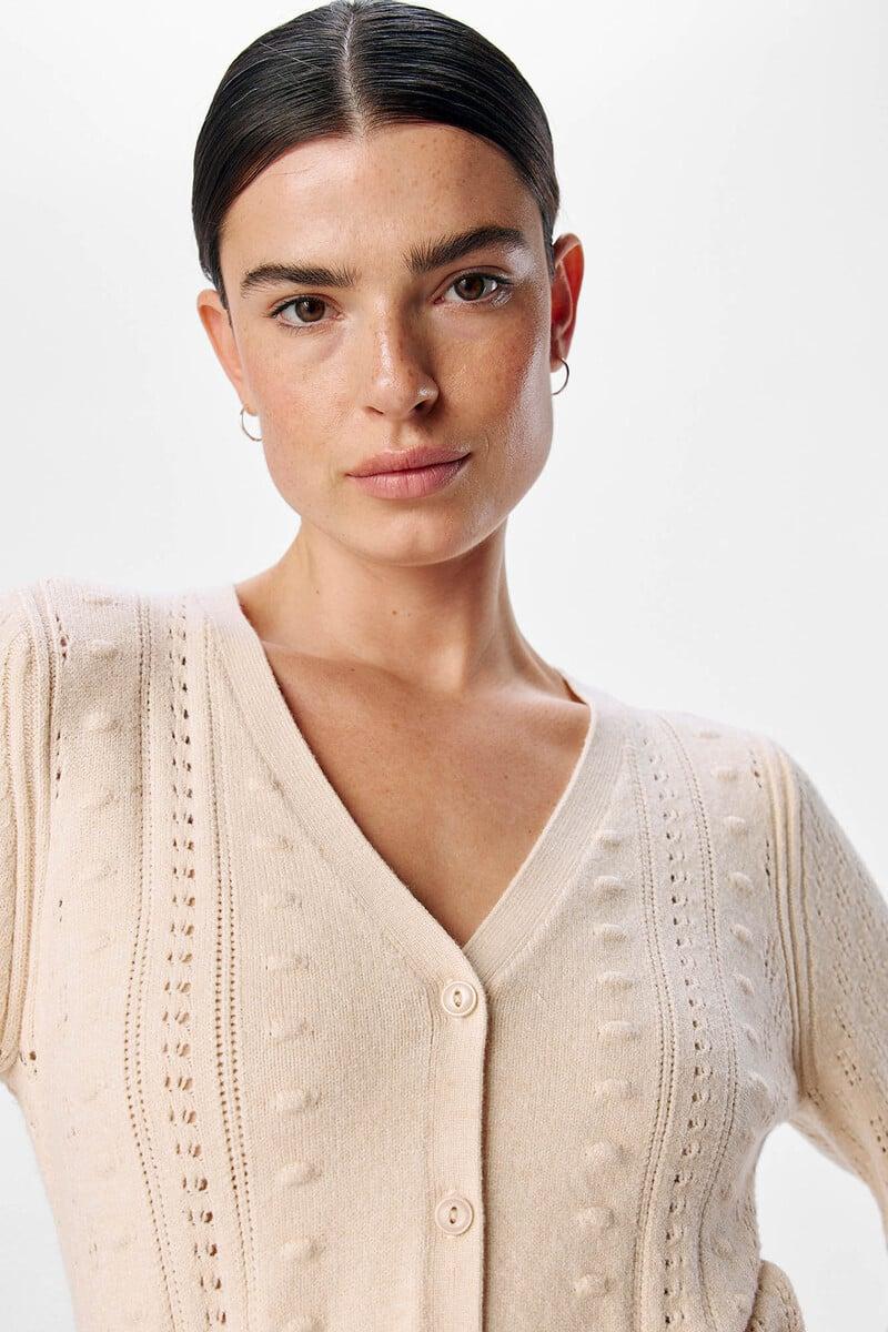 Cortefiel Cardigan Texturas