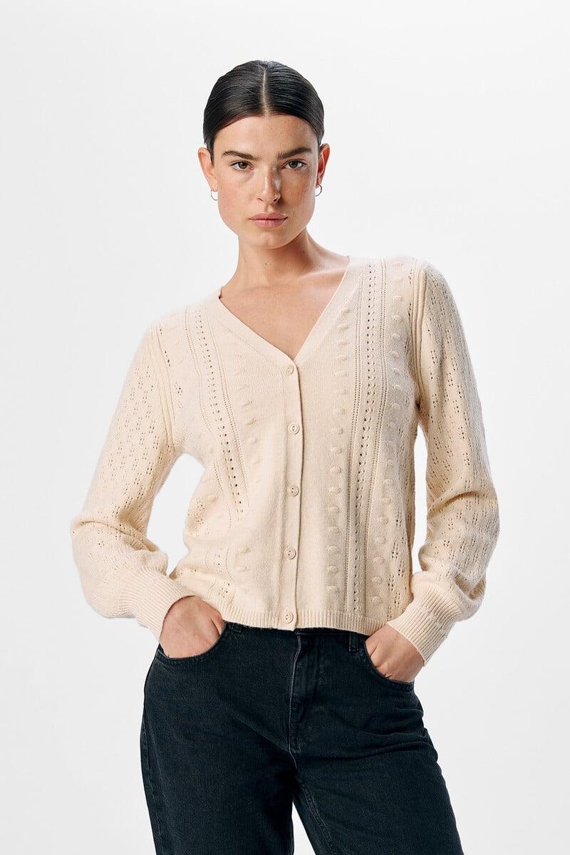 Cortefiel Cardigan texturas