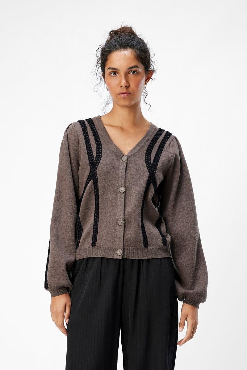 Cortefiel Cardigan trenzas