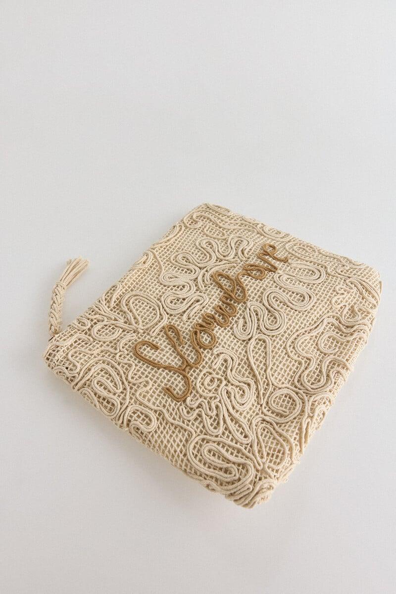 Cortefiel Cartera Maxi Algodón Estampada