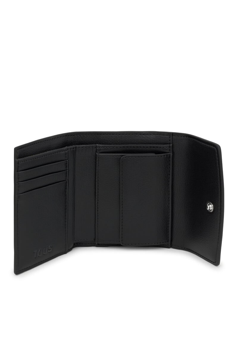 Cortefiel Cartera Pocket Negra TOUS Bloom