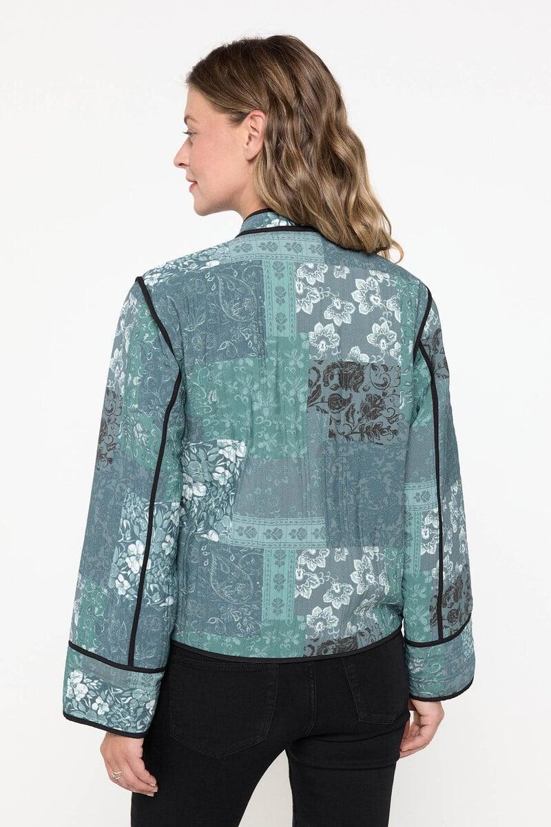 Cortefiel Cazadora Acolchada Estampada
