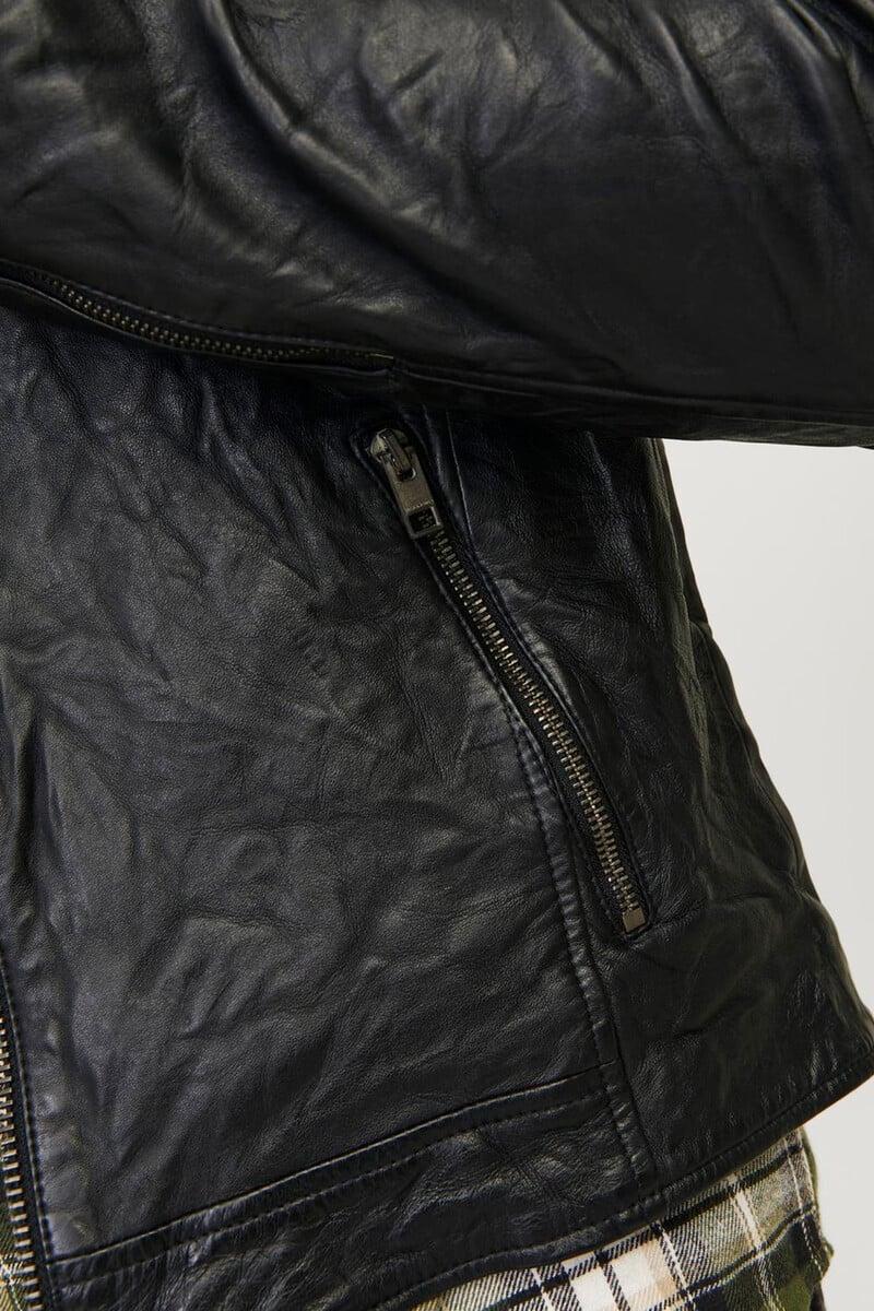 Cortefiel Cazadora Biker Piel