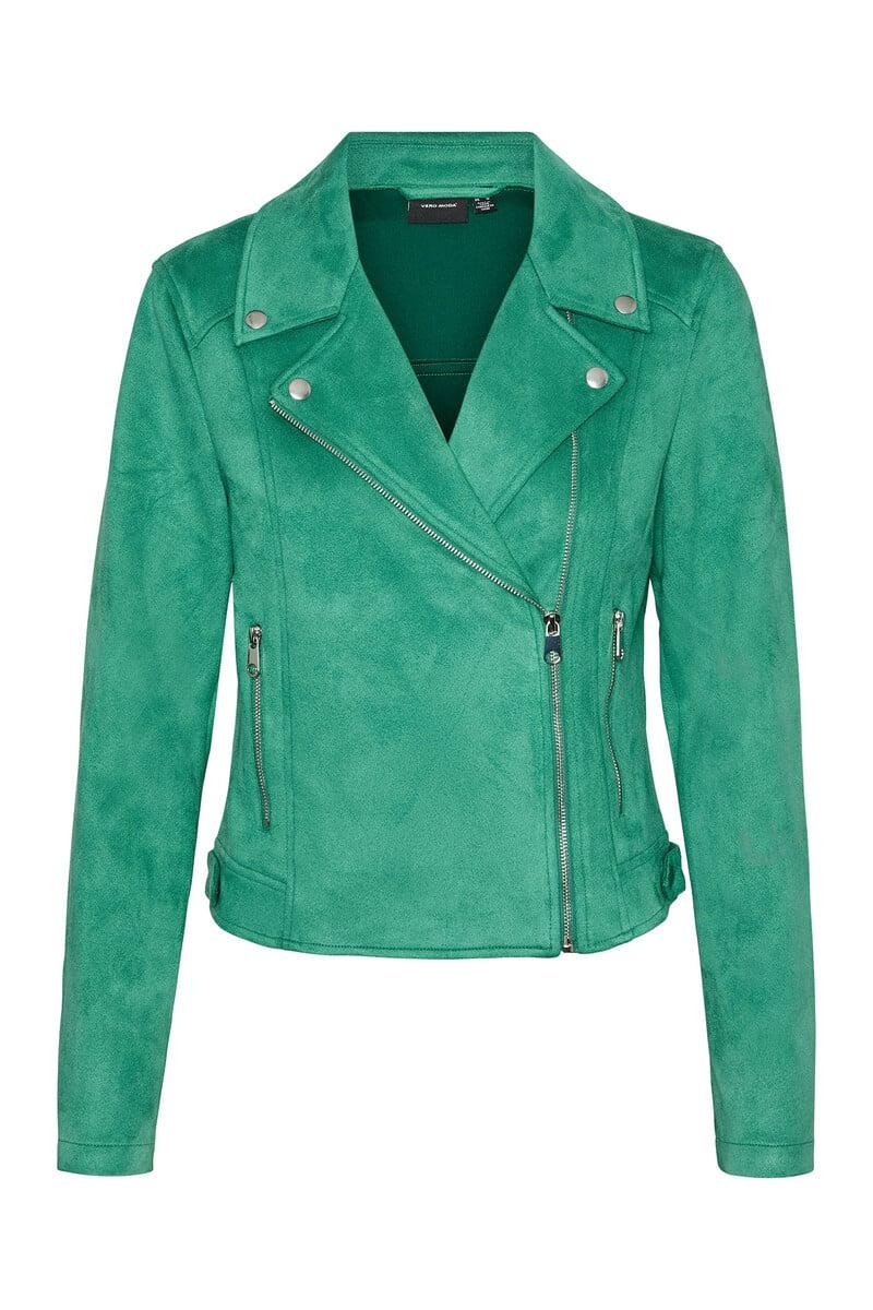 Cortefiel Cazadora de ante con tachuelas