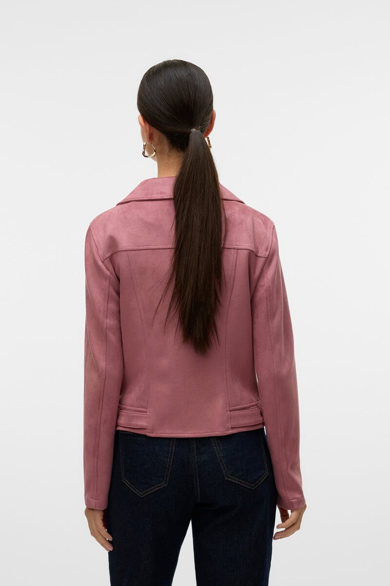 Cortefiel Cazadora De Ante Con Tachuelas