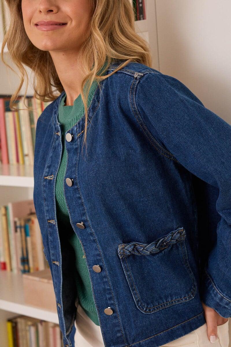 Cortefiel Cazadora Denim Rora