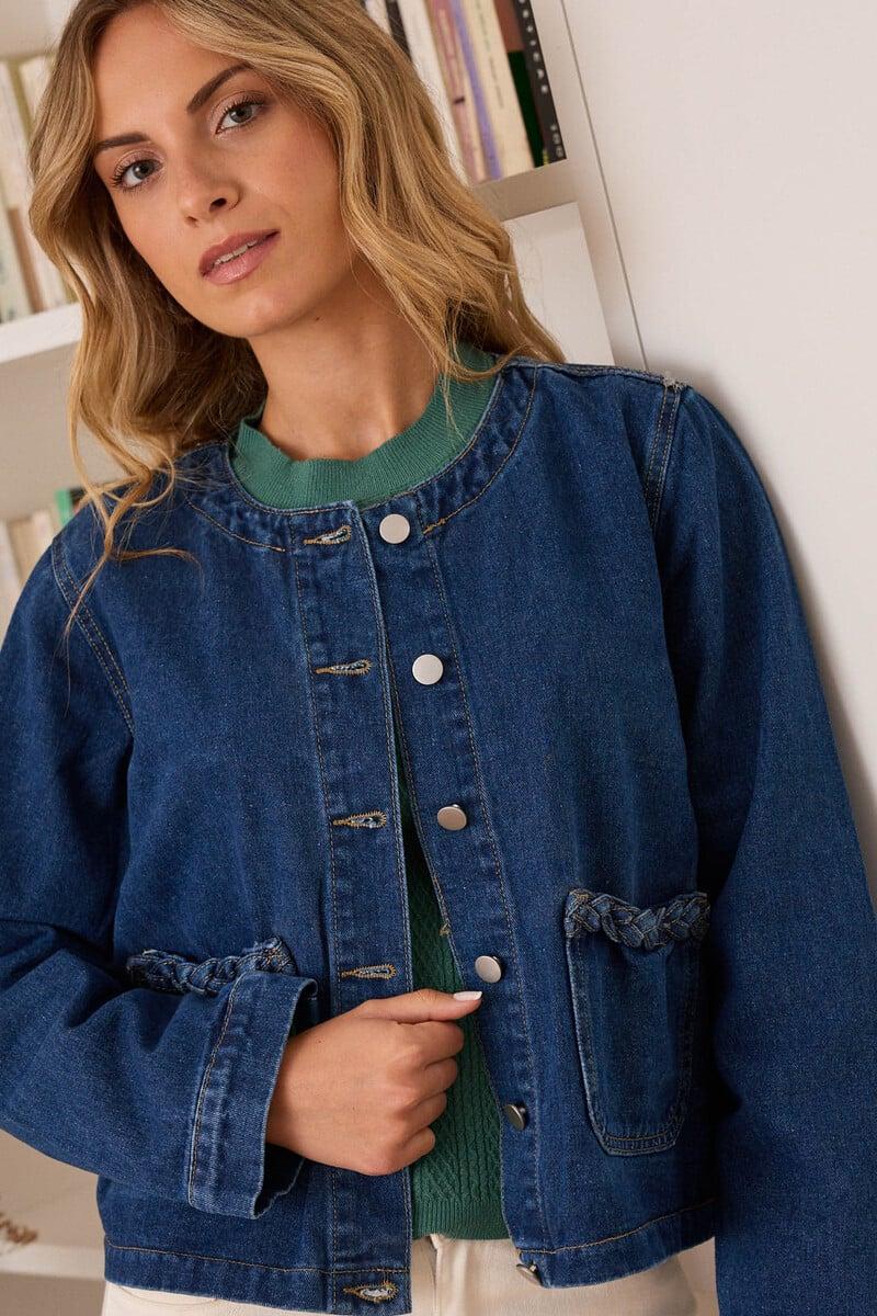 Cortefiel Cazadora denim Rora