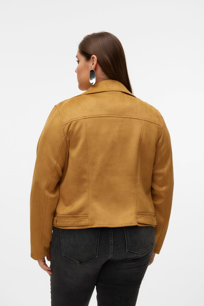 Cortefiel Cazadora Efecto Piel Talla Grande