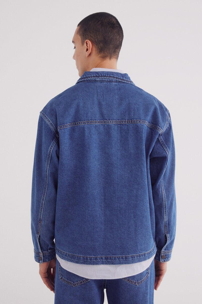Cortefiel Cazadora Vaquera Oversize Fit