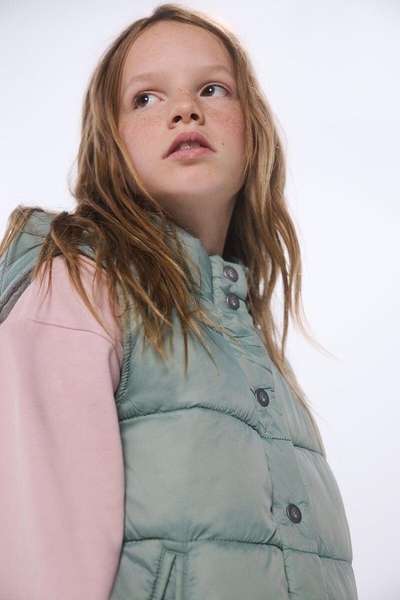 Cortefiel Chaleco Acolchado Niña