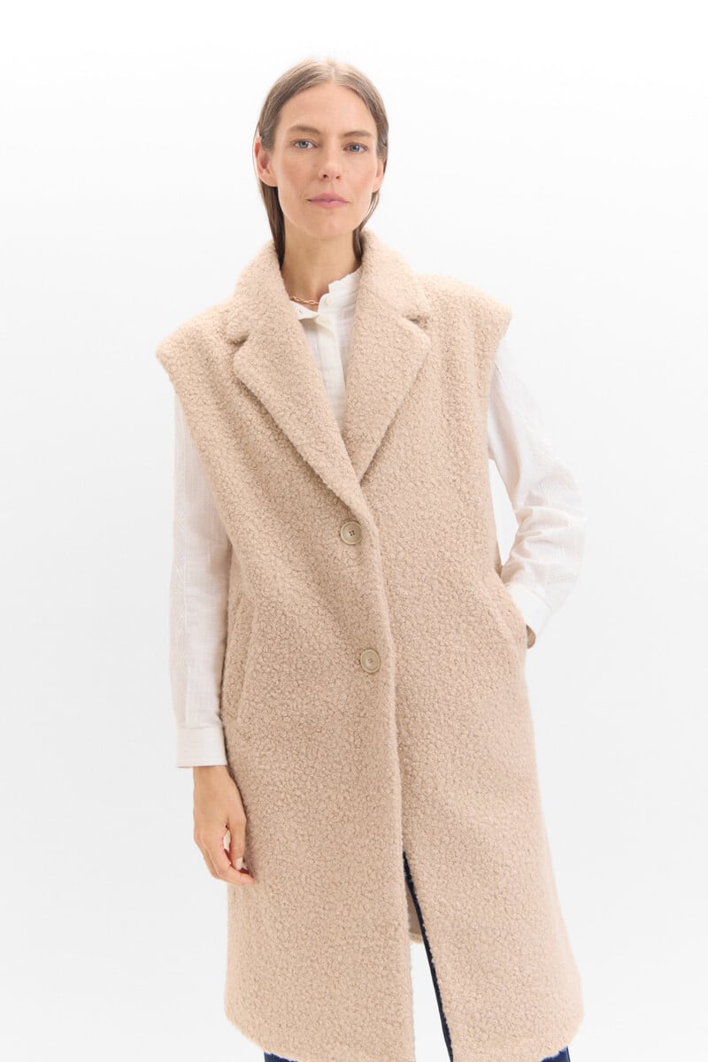 Cortefiel Chaleco Crop Acolchado