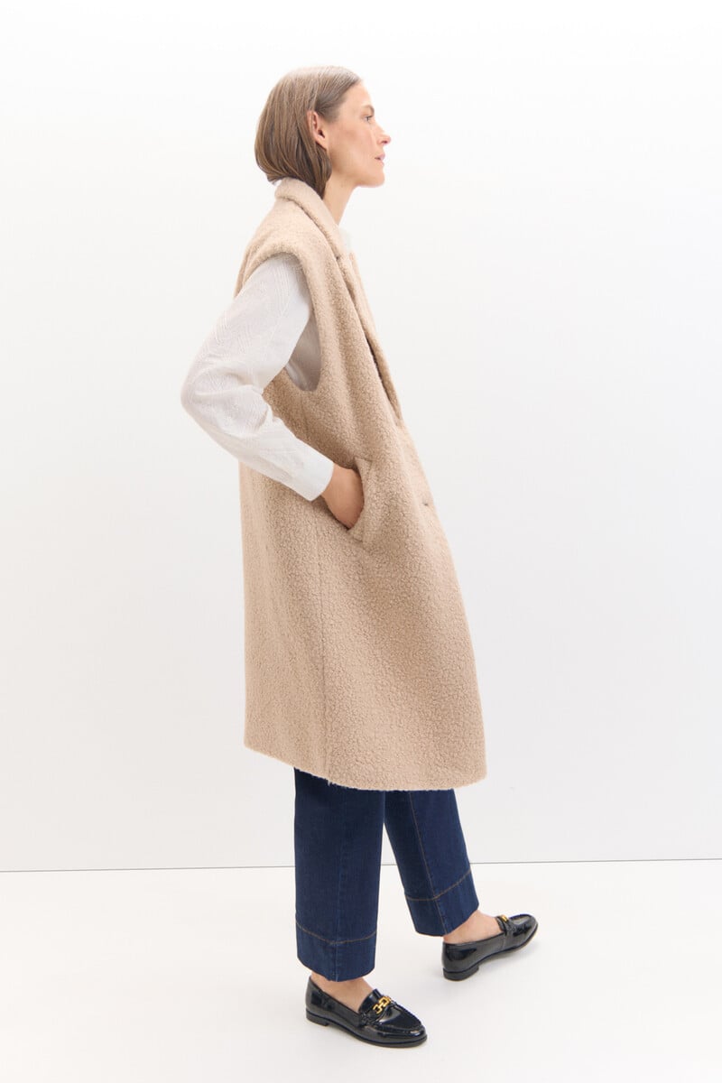 Cortefiel Chaleco Crop Acolchado