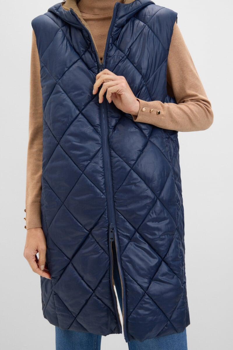 Cortefiel Chaleco Largo Reversible THERMOLITE®