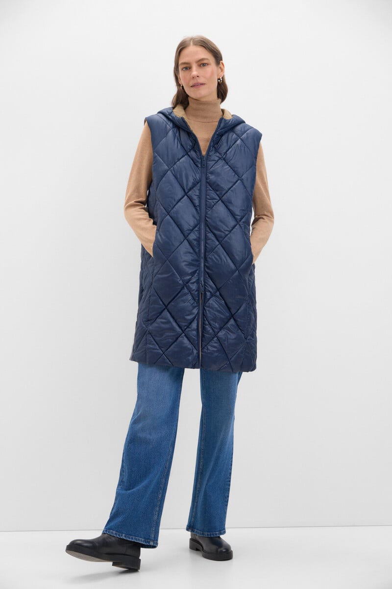Cortefiel Chaleco largo reversible THERMOLITE®