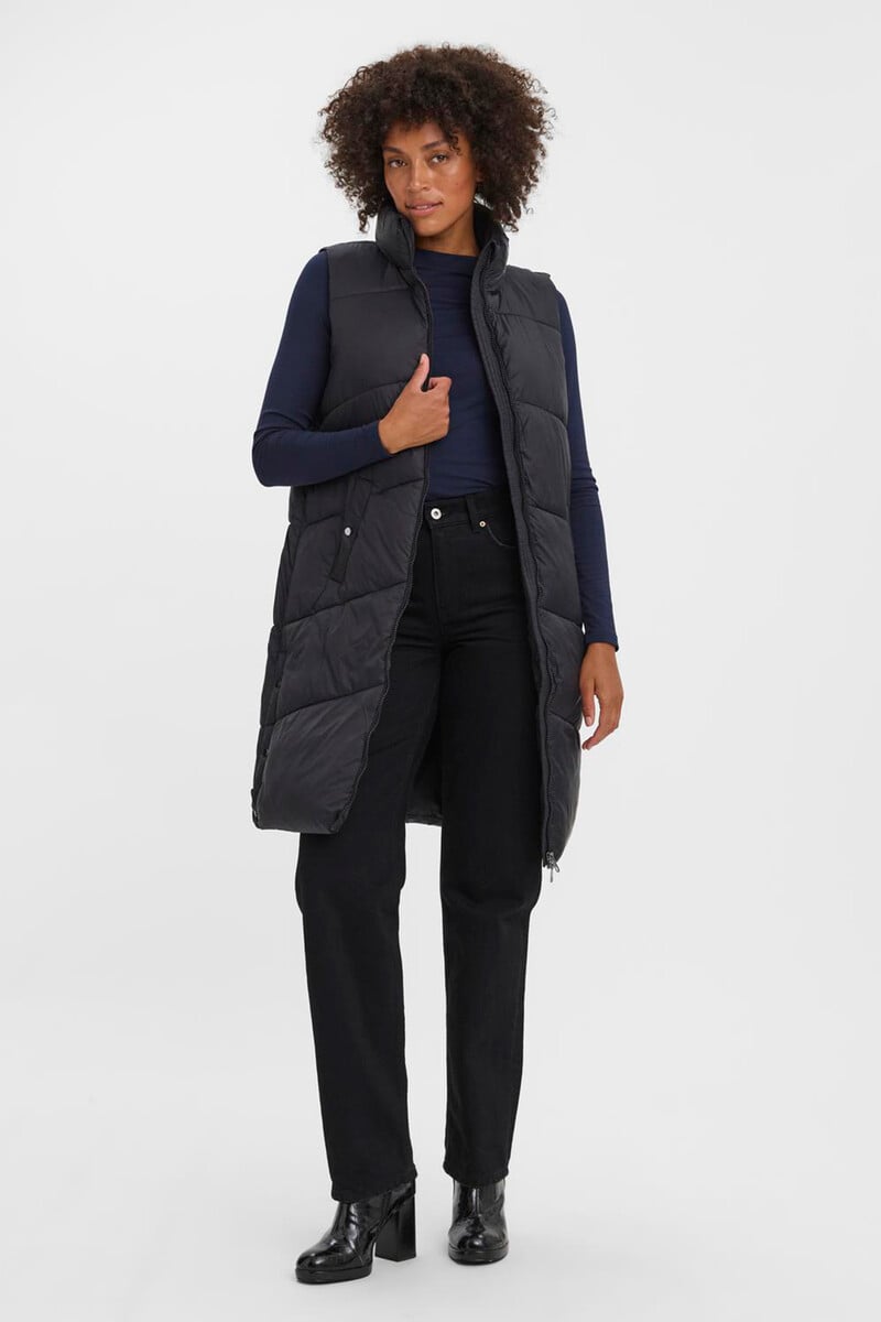 Cortefiel Chaleco midi acolchado de mujer