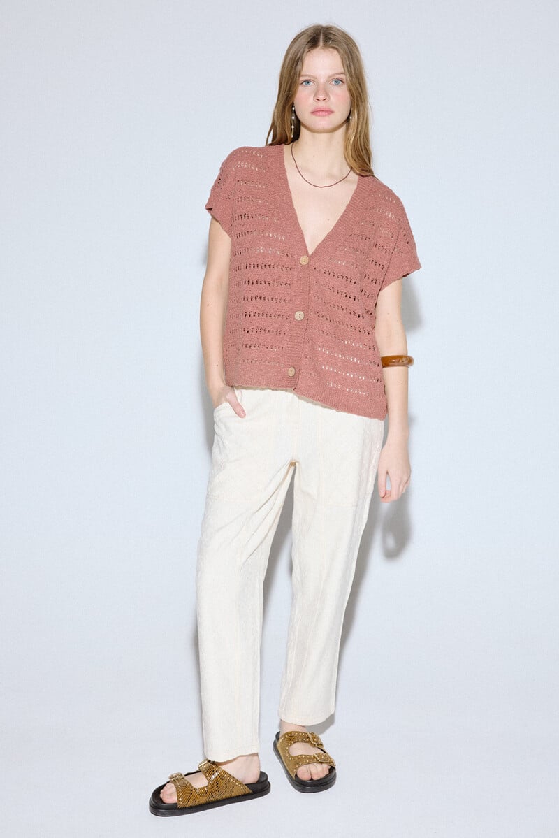 Cortefiel Chaleco Punto