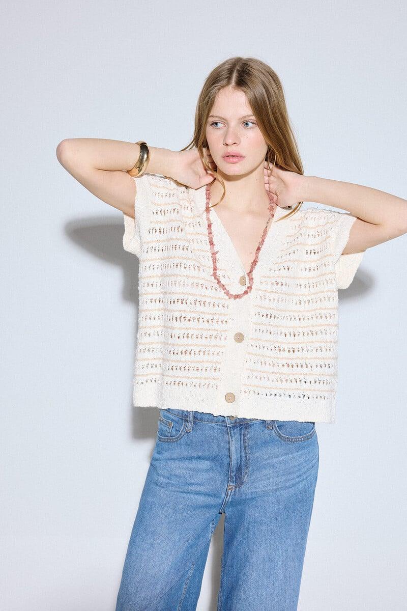 Cortefiel Chaleco Punto