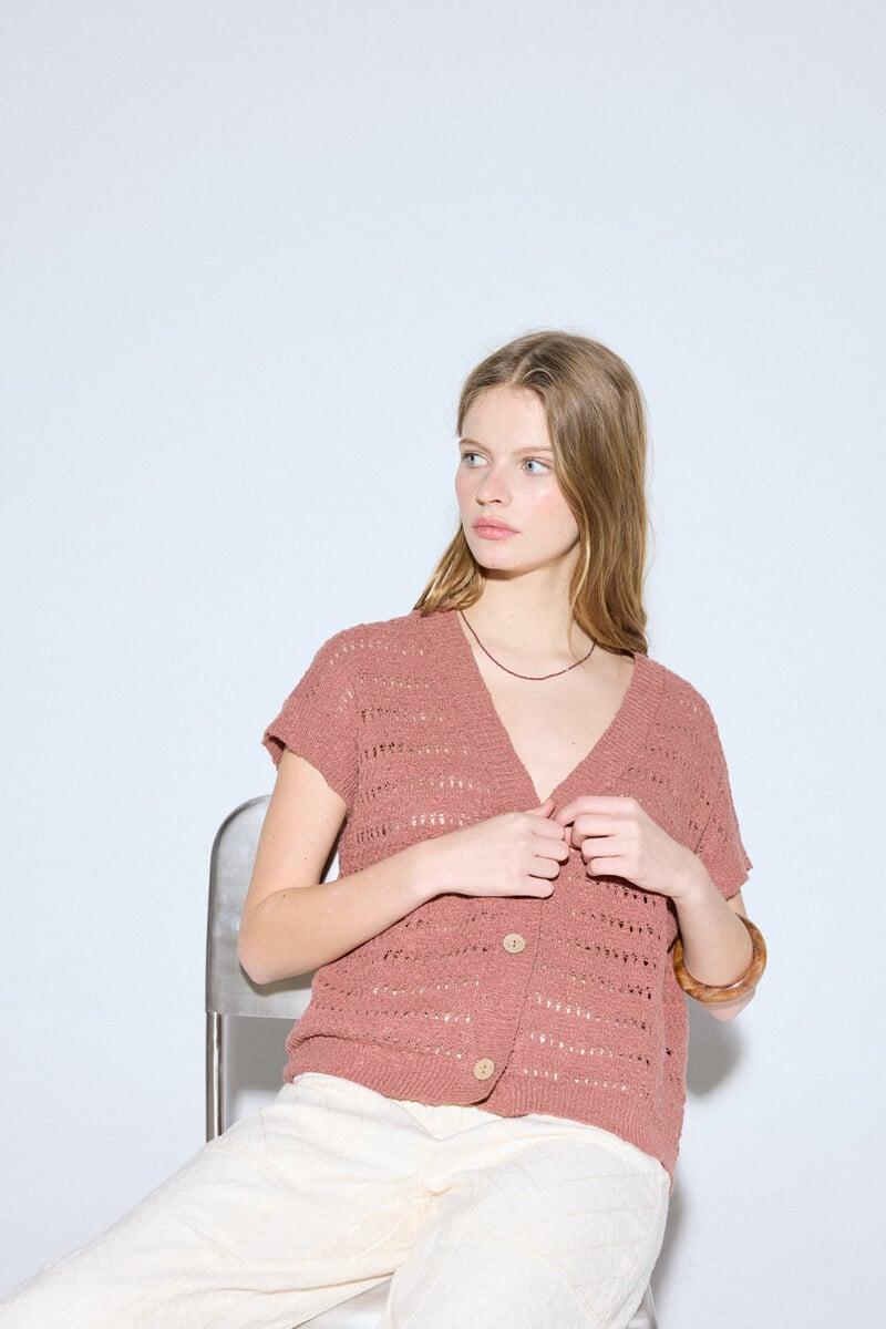 Cortefiel Chaleco punto