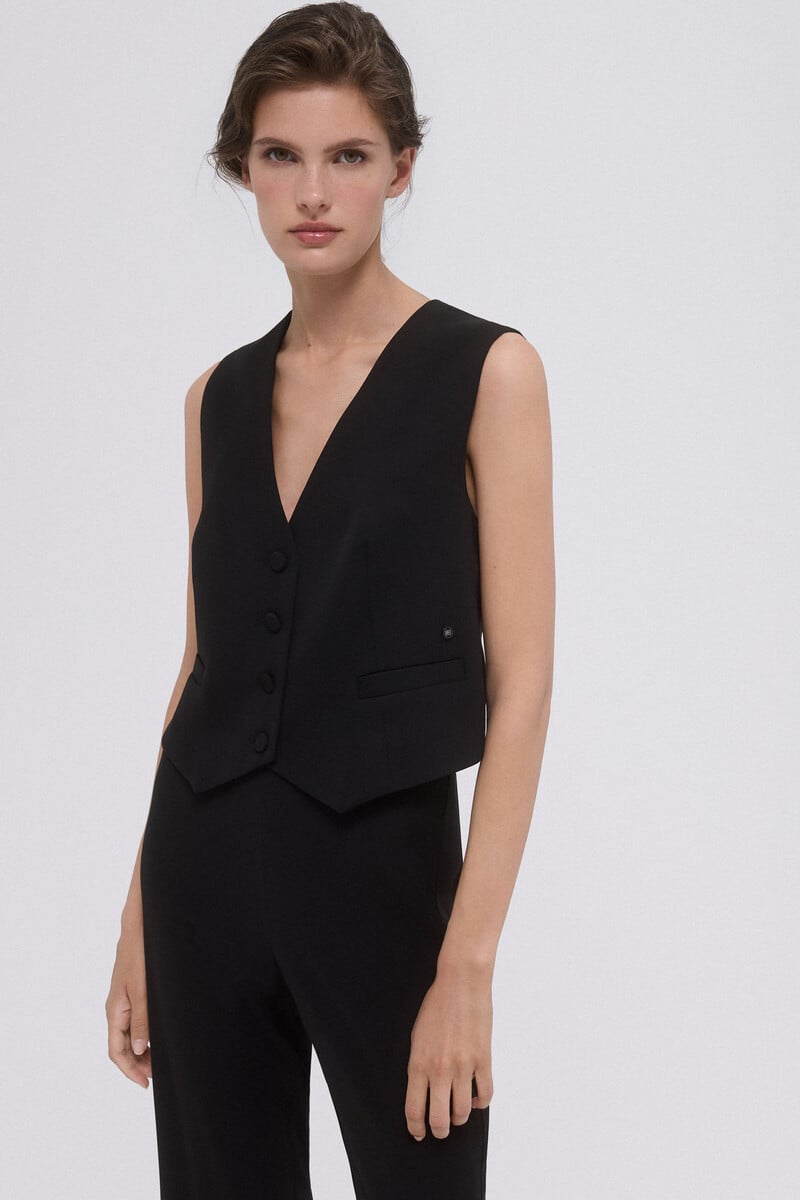 Cortefiel Chaleco Smoking