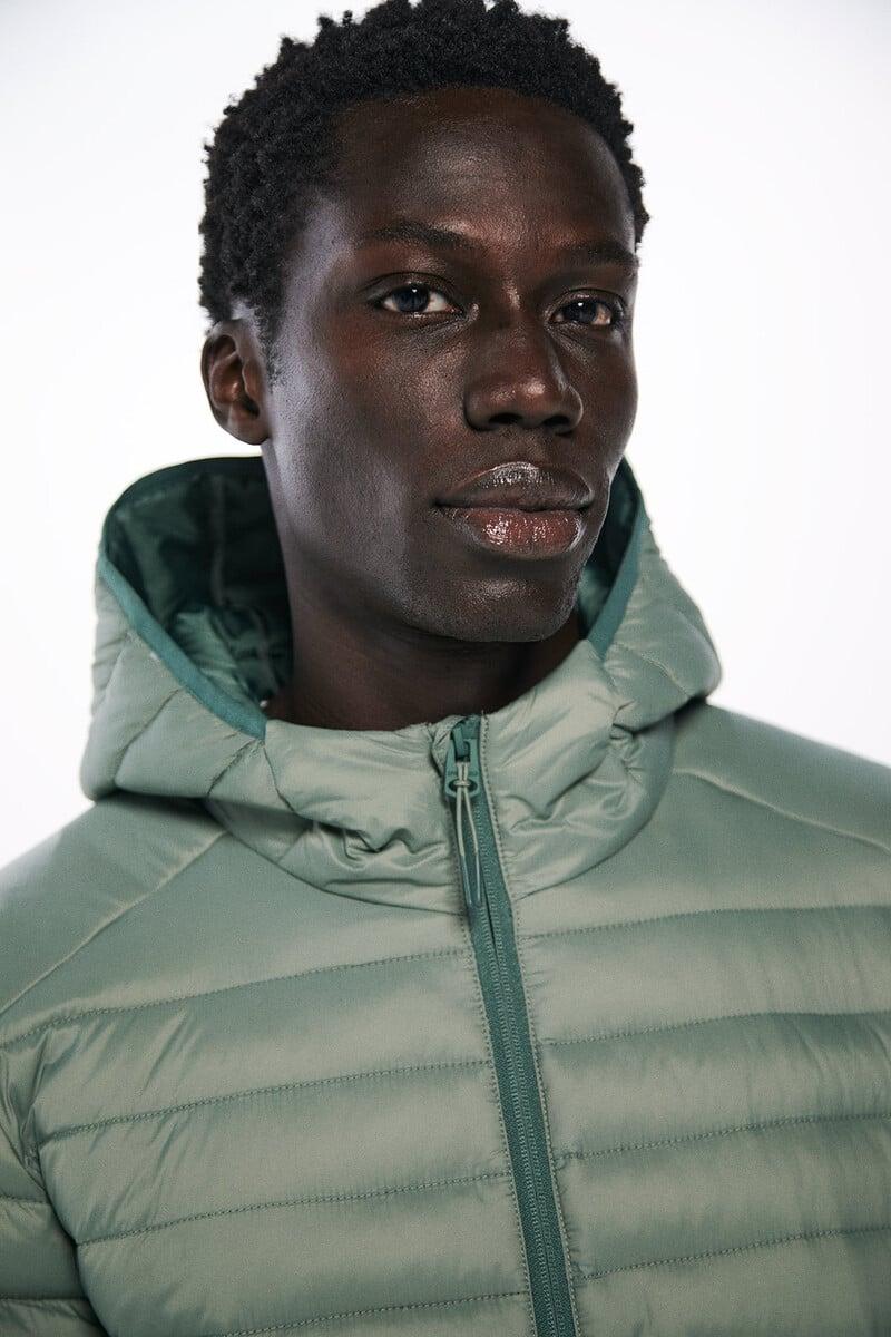 Cortefiel Chaqueta Acolchada Capucha