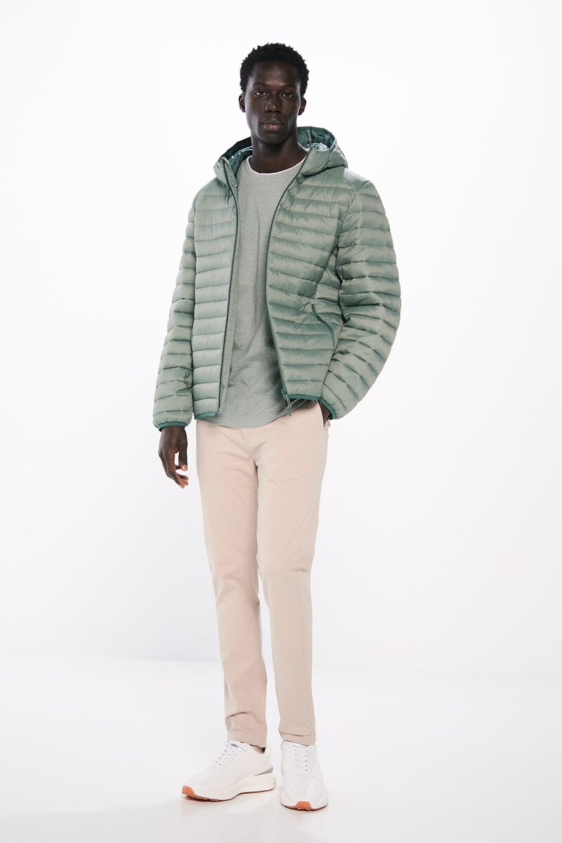 Cortefiel Chaqueta Acolchada Capucha