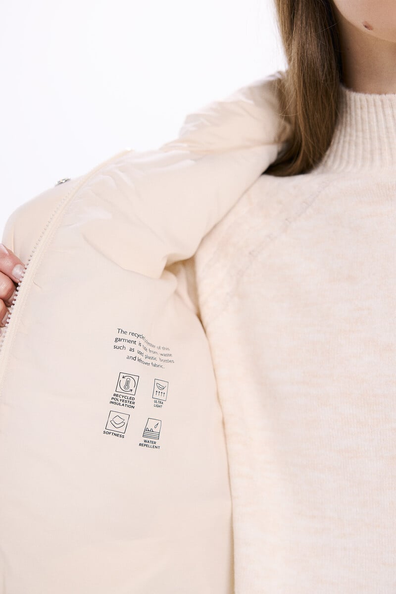 Cortefiel Chaqueta Acolchada Repelente Al Agua