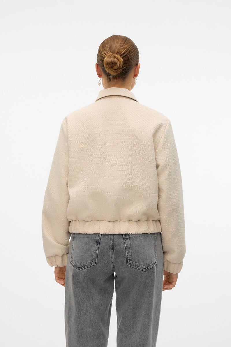 Cortefiel Chaqueta Bomber Botones Dorados