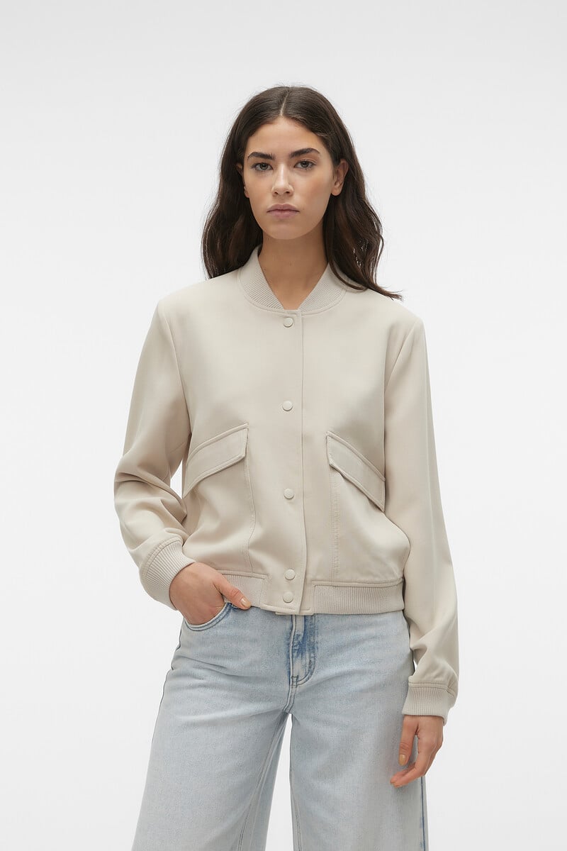 Cortefiel Chaqueta bomber de manga larga