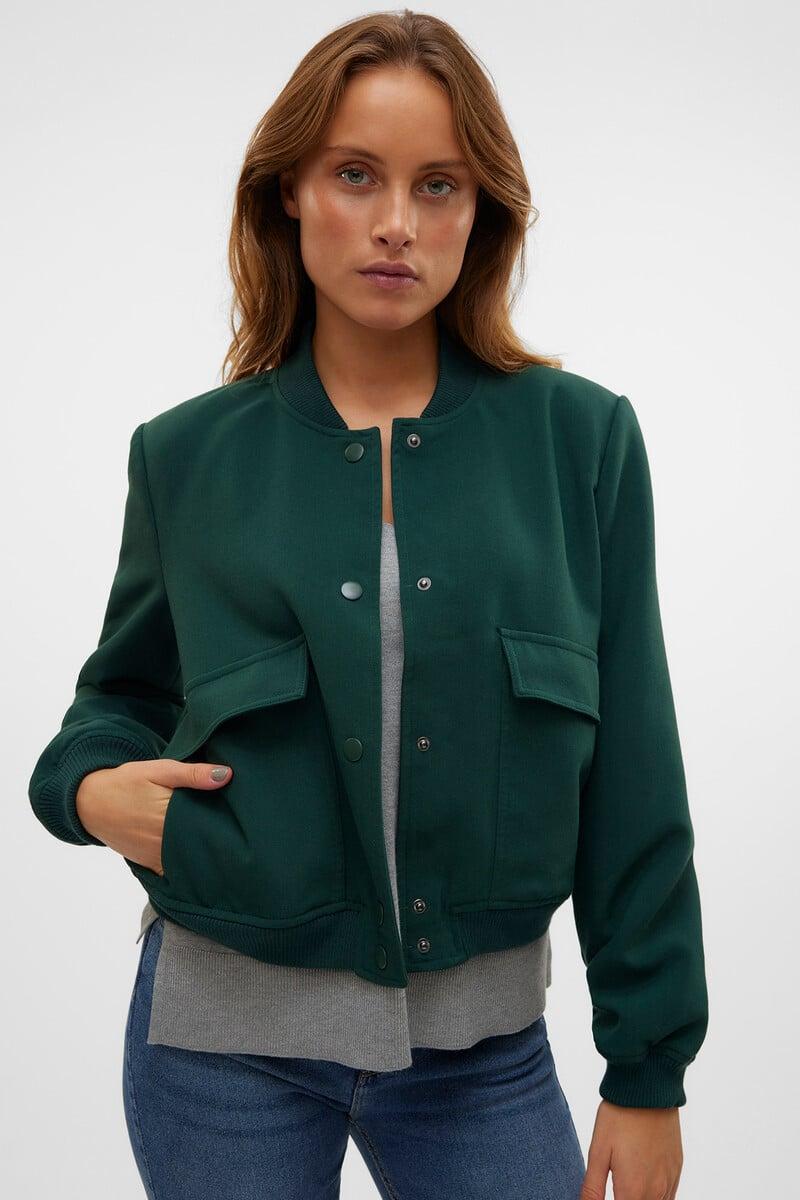 Cortefiel Chaqueta bomber de manga larga